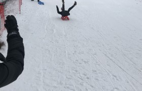 Zdjęcie dla aktualności: NIE TYLKO DZIECI             LUBI ZIMA