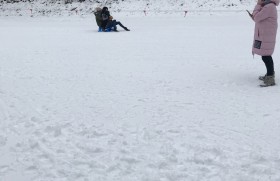 Zdjęcie dla aktualności: NIE TYLKO DZIECI             LUBI ZIMA