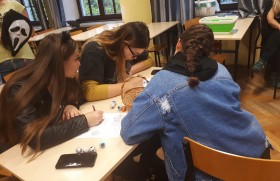 Zdjęcie dla aktualności: POPOŁUDNIE Z HALLOWEEN