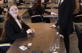 Zdjęcie dla aktualności: Zawody etapu centralnego II edycji Olimpiady Umiejętności Hotelarskich