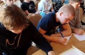 Zdjęcie dla aktualności: Pierwsze zajęcia w ramach współpracy ze Stowarzyszeniem Logistyków Polskich