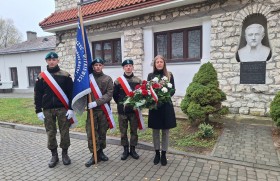 Zdjęcie dla aktualności: 107. rocznica odzyskania niepodległości przez Polskę.
