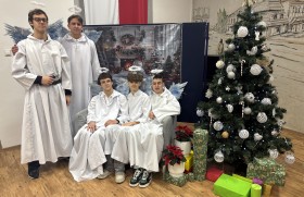 Zdjęcie dla aktualności: Wigilia 2025 w internacie