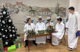 Zdjęcie dla aktualności: Wigilia 2025 w internacie