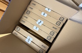 Zdjęcie dla aktualności: Nowe komputery przenośne oraz tablety do dyspozycji uczniów.