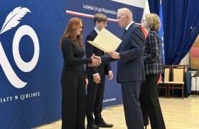 Zdjęcie dla aktualności: Ewa Grzelak stypendystą Prezesa Rady  Ministrów.