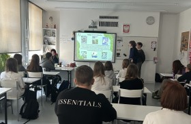 Zdjęcie dla aktualności: Z wizytą w Gminnym Zespole Szkół w Kazimierzu Dolnym