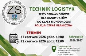 Zdjęcie dla aktualności: REKRUTACJA 2026/2027